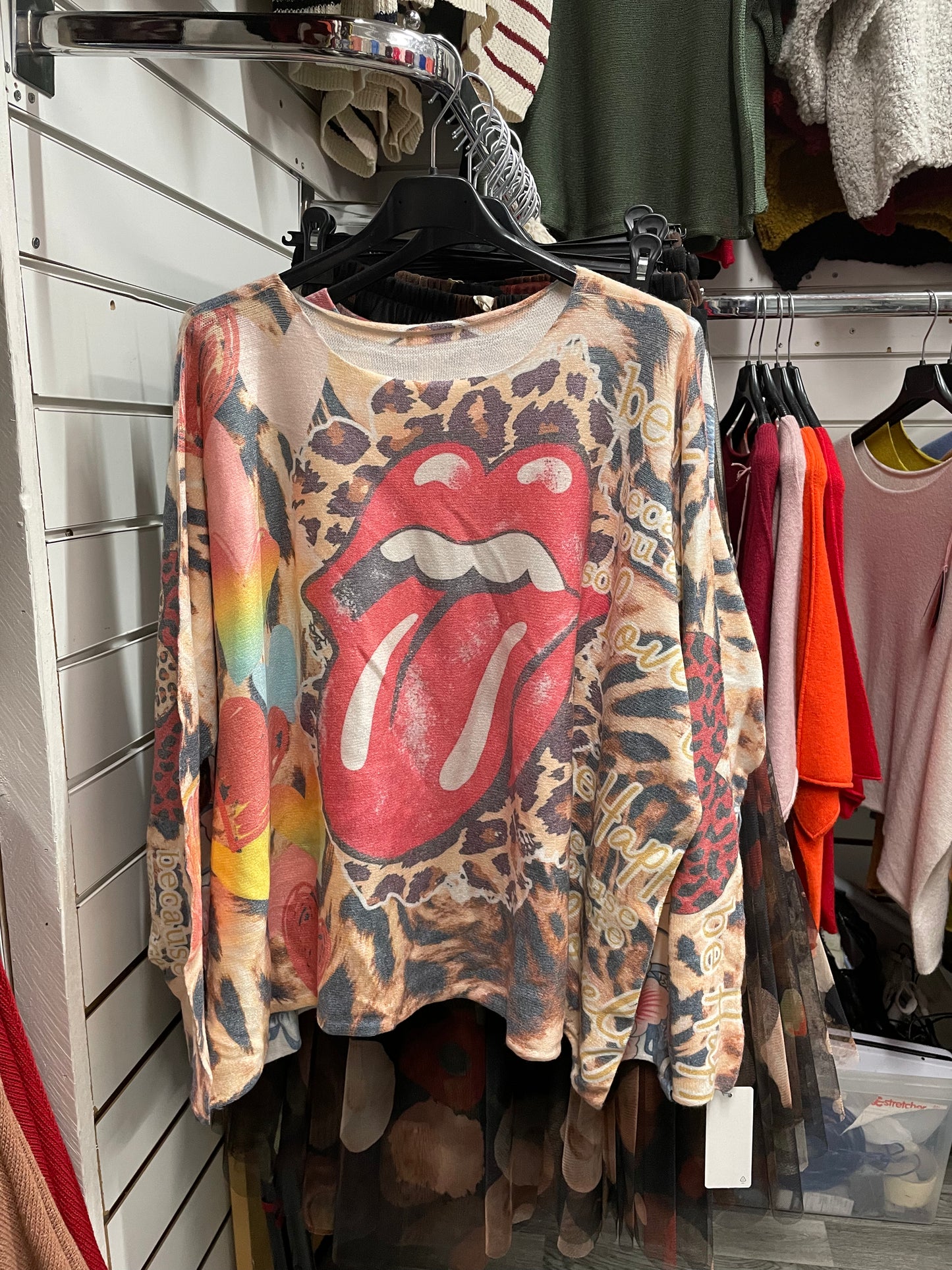 STONES & LEOPARD SUPER SOFT KNIT