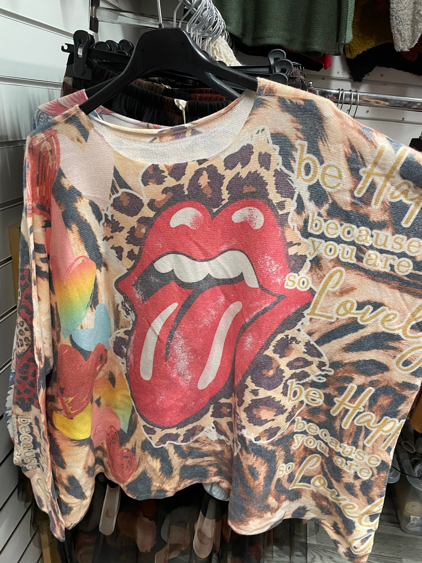 STONES & LEOPARD SUPER SOFT KNIT