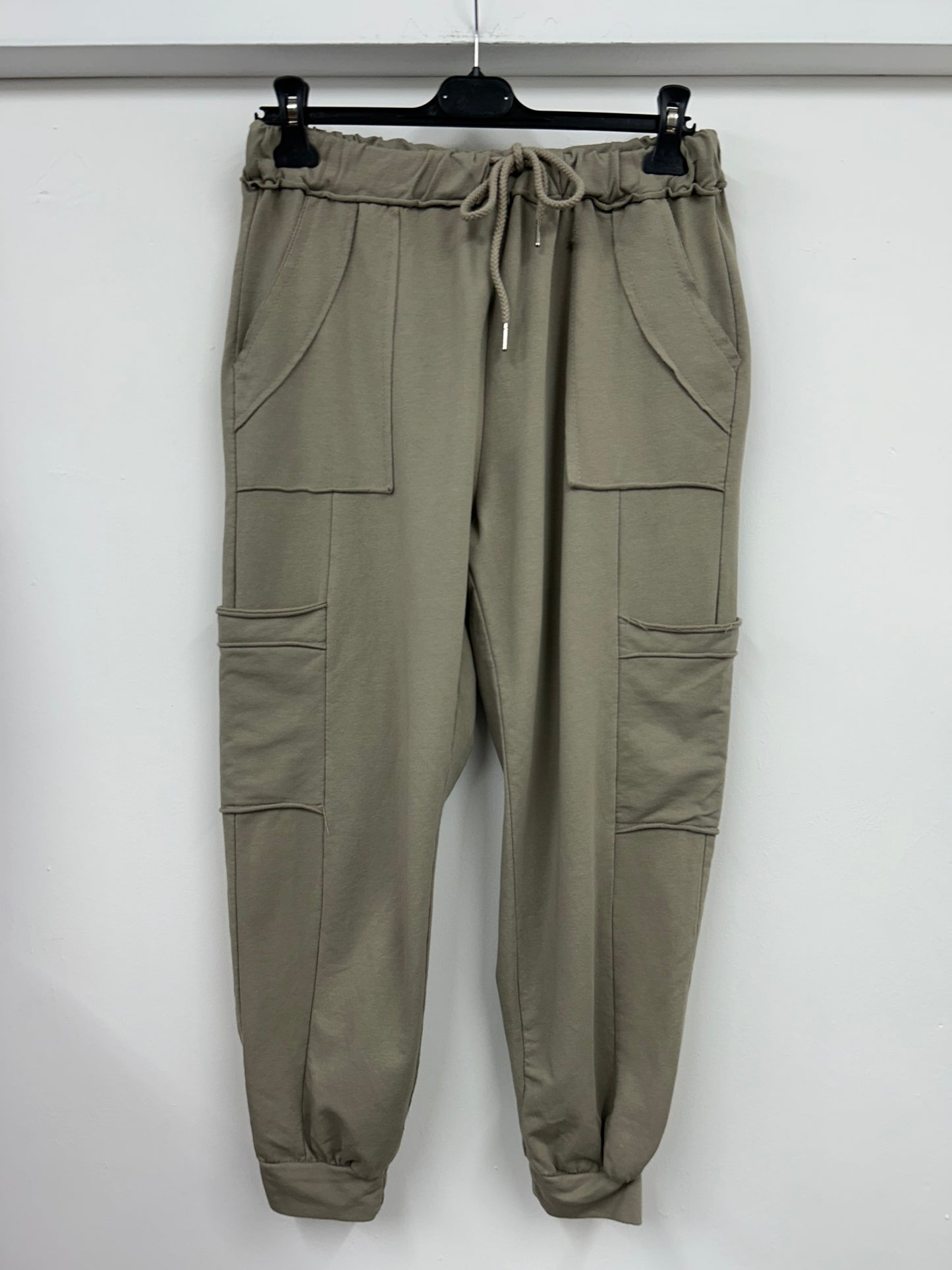 Cuffed Leg Cargo Pocket Joggers