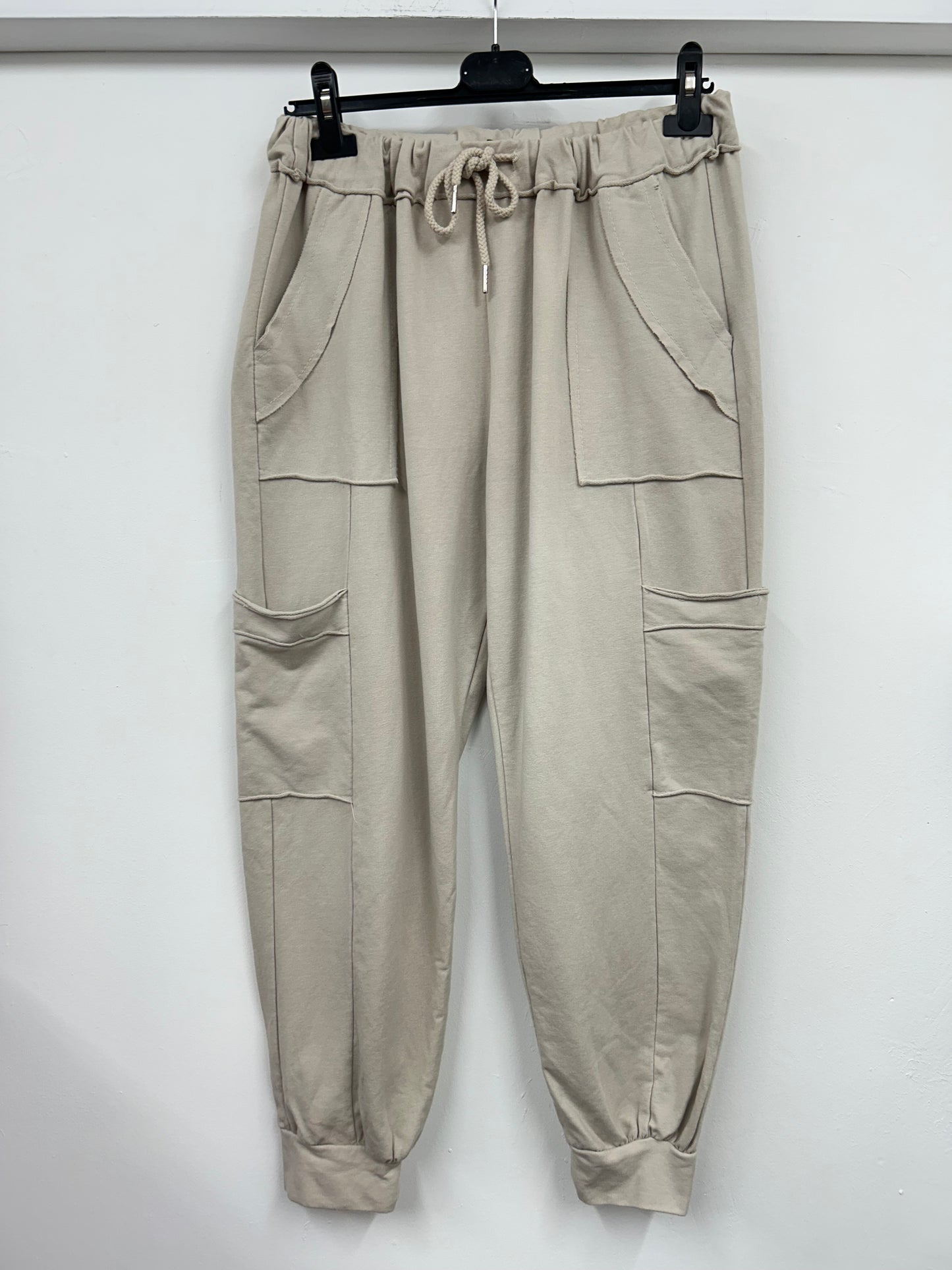 Cuffed Leg Cargo Pocket Joggers