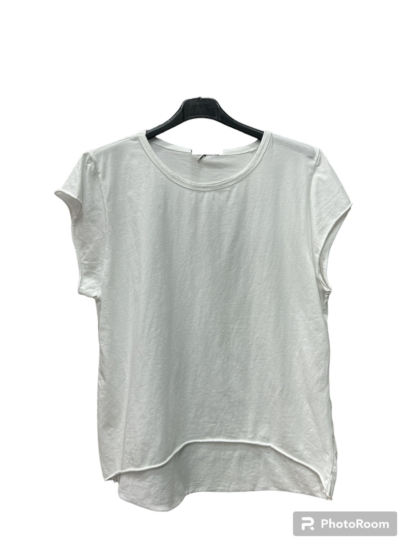 Basic Cap Sleeve Cotton Tee
