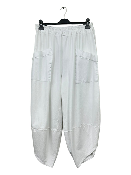 Pocket Front Tulip Leg Cocoon Shape Joggers