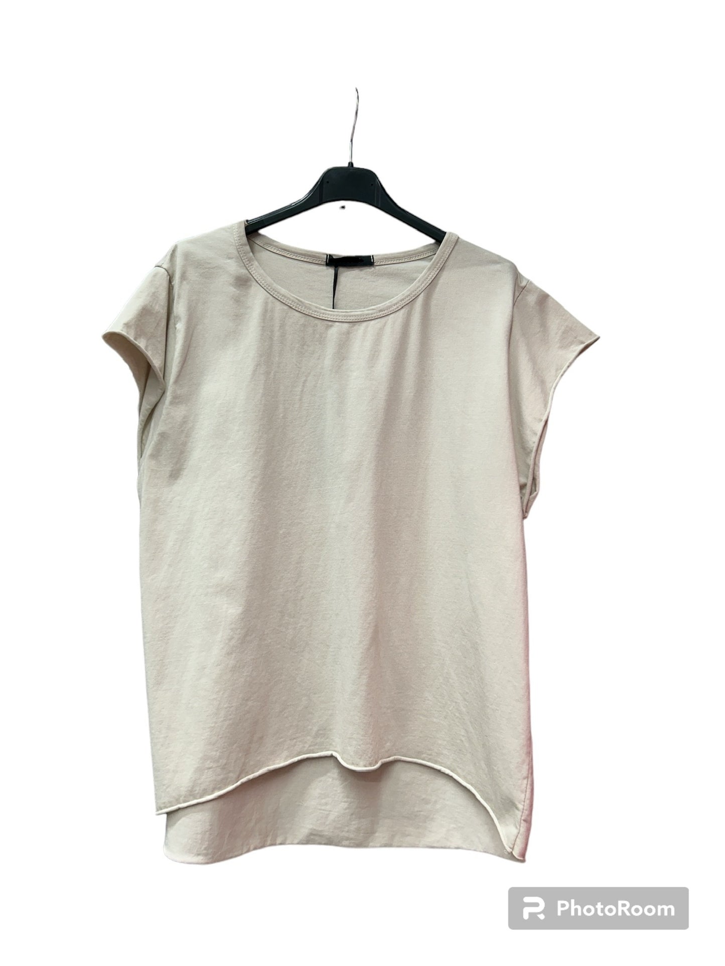 Basic Cap Sleeve Cotton Tee