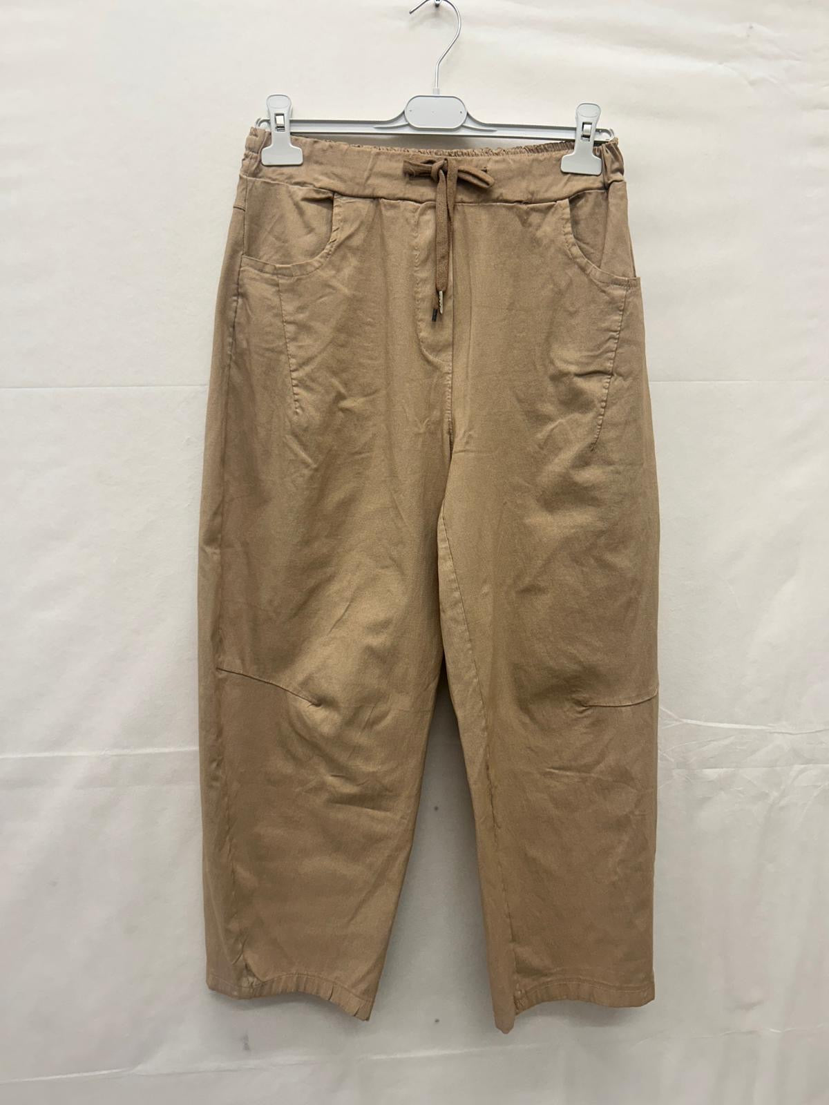 BARREL LEG MAGIC PANTS - SIZE 2: 18-22