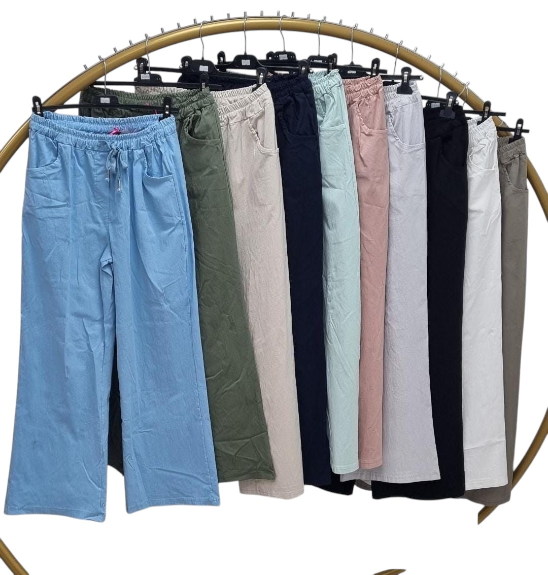 Wide Leg Premium Quality Smooth Magic Trousers
