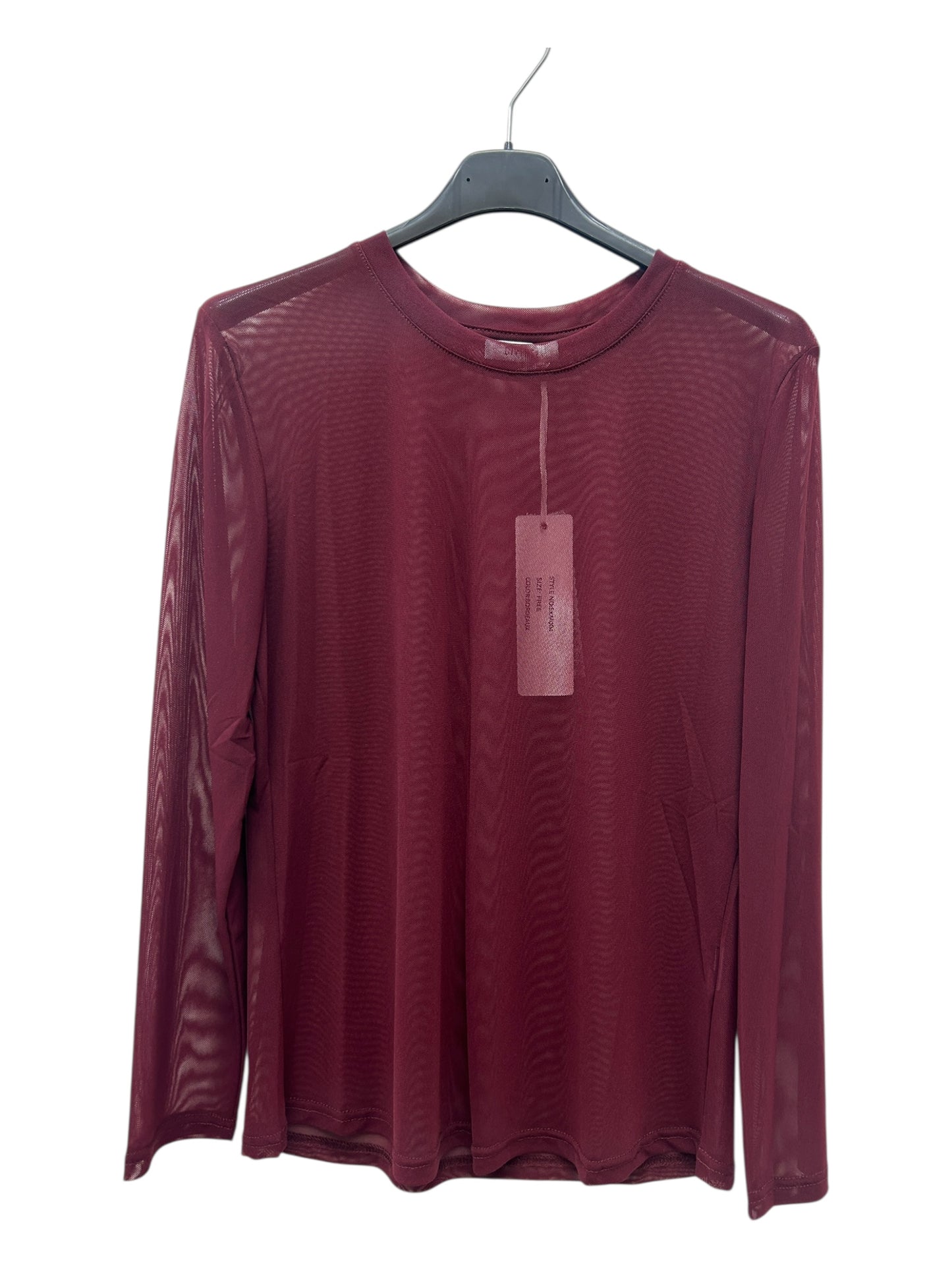 Plain Mesh Tops - £12
