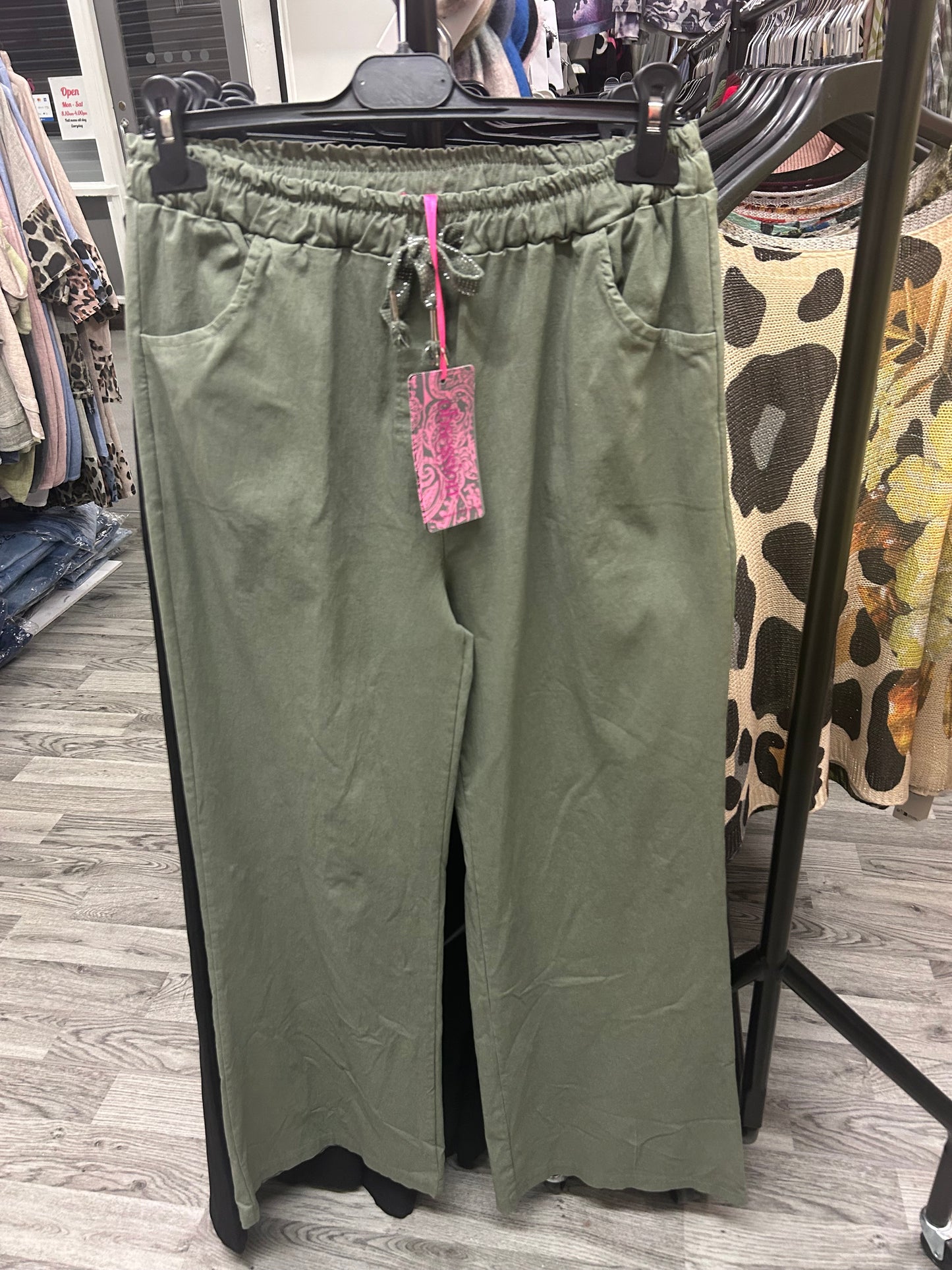 Wide Leg Premium Quality Smooth Magic Trousers