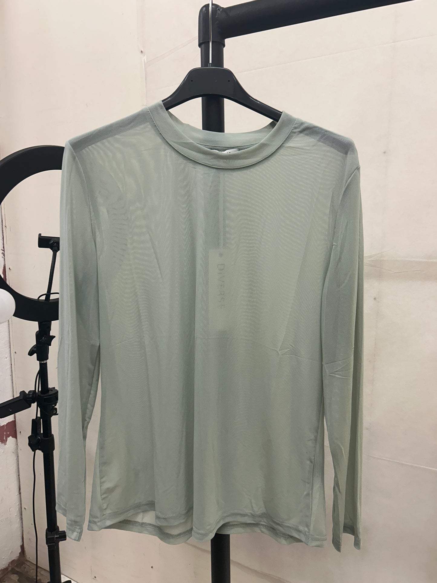 Plain Mesh Tops - £12