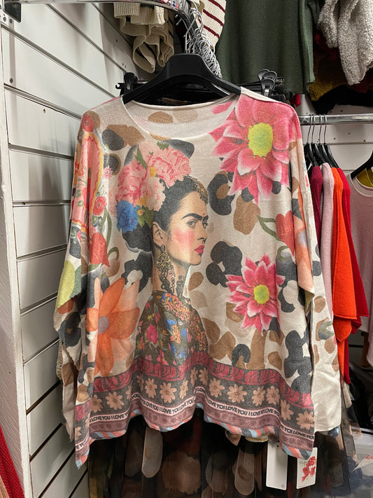 FRIDA KAHLO SUPER SOFT KNIT