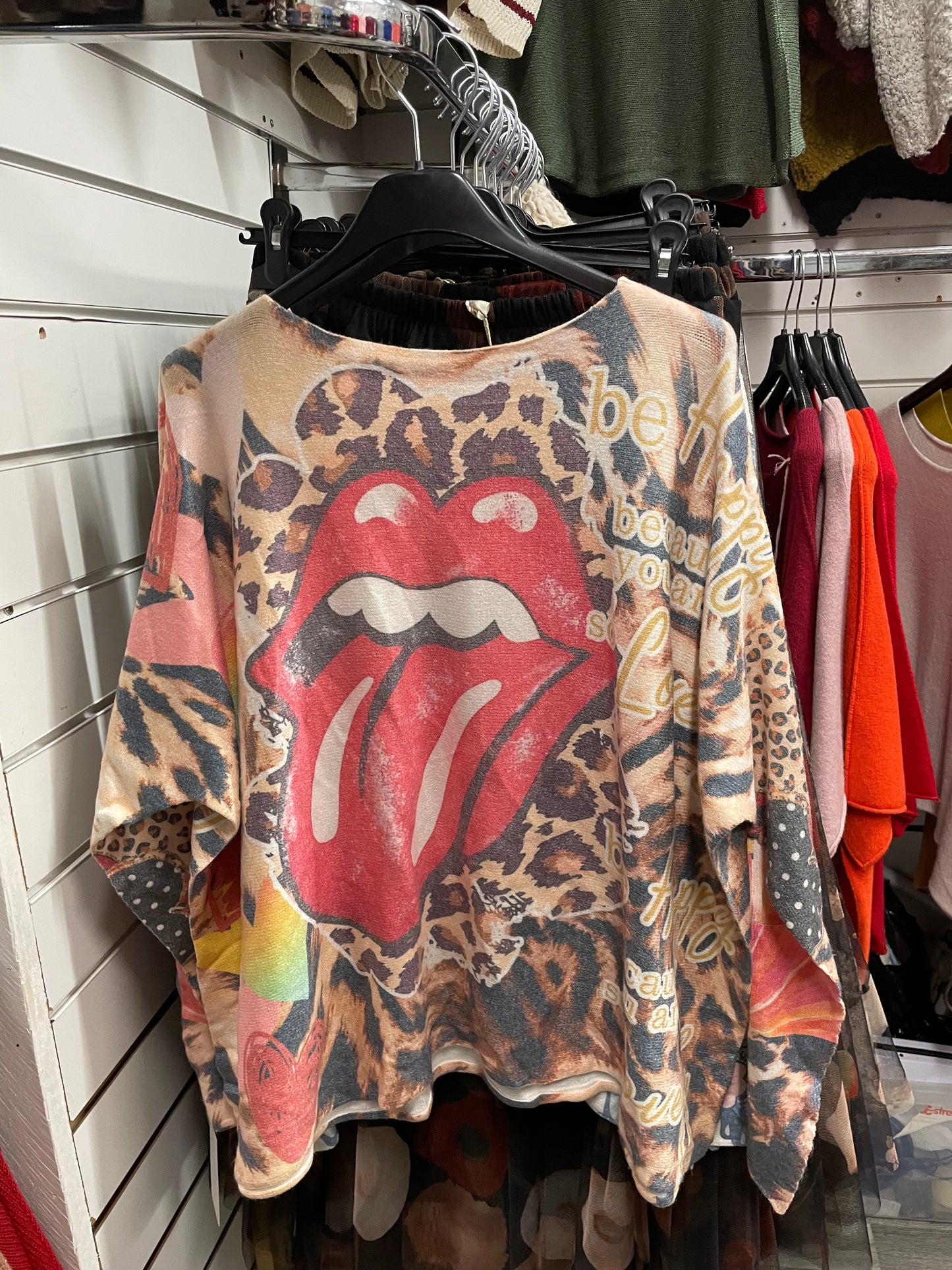 STONES & LEOPARD SUPER SOFT KNIT